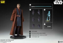 Sideshow Collectible 1/6 Star Wars Clone Wars Anakin Skywalker Sixth Scale Figure