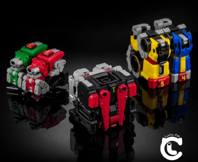Lucky Cat Micro Cosmos MC01 Elvis Voltron Golion Die-Cast Action Figure 8 Lucky Cat Micro Cosmos MC01 Elvis Voltron Golion Die-Cast Action Figure - Image 6