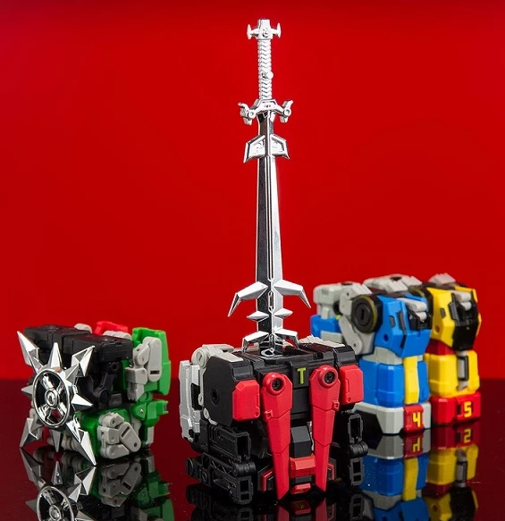 Lucky Cat Micro Cosmos MC01 Elvis Voltron Golion Die-Cast Action Figure 9 Lucky Cat Micro Cosmos MC01 Elvis Voltron Golion Die-Cast Action Figure - Image 7