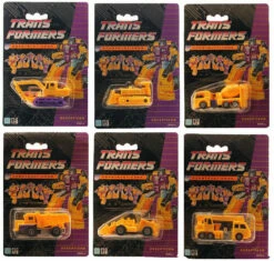 Hasbro Transformers G2 UK Complete Devastator Constructicons Set 6 Figures Rare