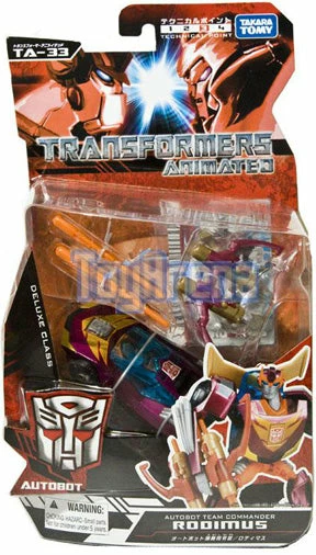 Japanese Transformers Animated - TA-33 Hot Rodimus 3 Japanese Transformers Animated - TA-33 Hot Rodimus